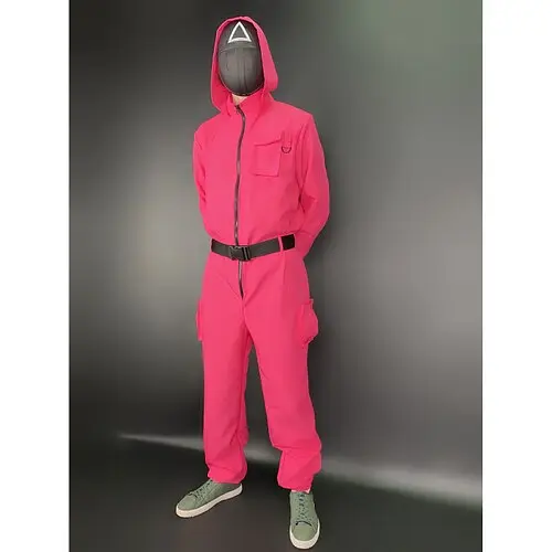 Костюм Игра в кальмара з маской треугольник squid game - фото 1