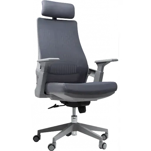 Офисное кресло GT Racer B-2020 Gray (B-2020 Gray) - фото 1