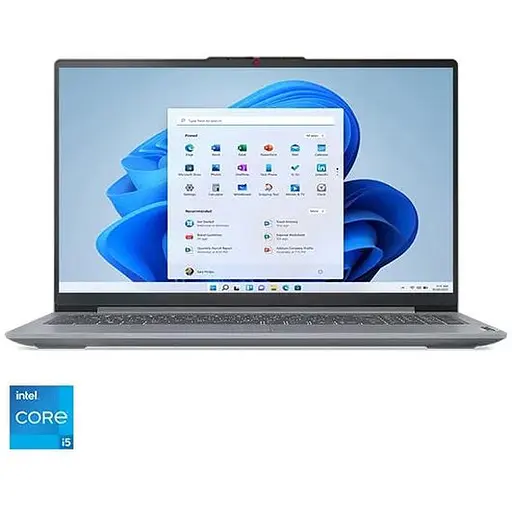 Ноутбук Lenovo IdeaPad Slim 3 15IAH8 з процесором Intel Core i5-12450H pana la 4.4 GHz, 15.6", Full HD, 8GB, 512GB SSD, Intel UHD графікою, Windows 11 Home, Arctic сірий