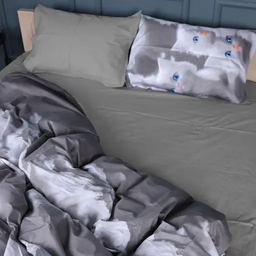 Наволочка MirSon Сатин 22-1402 Silvery Cats 40х60 см сіра (2200010567267) - фото 5