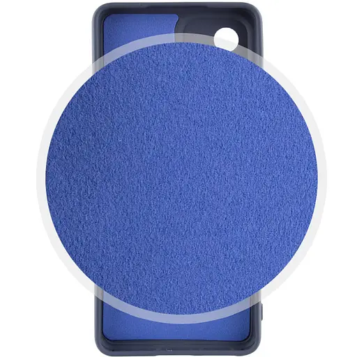 Чехол Lakshmi Silicone Cover Full Camera (AA) для Samsung Galaxy A56 5G Синий/Midnight Blue - фото 2