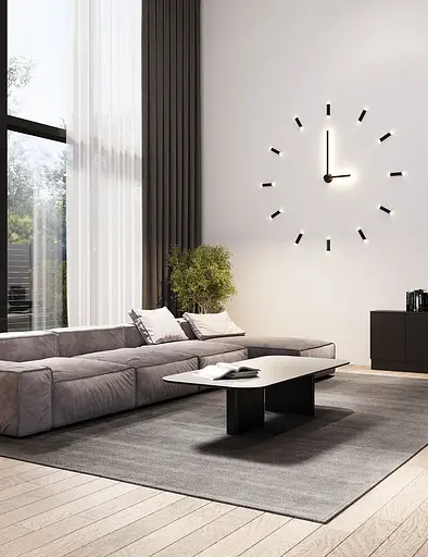 Настенный светильник Skarlat RWLB149 17W BK 3000K - фото 2