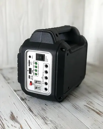 Зарядна станція NNS NS-S56LS + сонячна панель + 4 лампи + ліхтар - фото 4