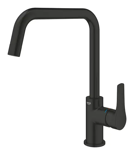 Смеситель для кухни Grohe Eurosmart 305672430 Черный матовый - фото 4