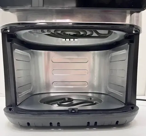 Аэрогриль Zepline ZP-00236 на 12л с сенсорным управлением на 2 ТЭНа 4200Вт Черный - фото 5