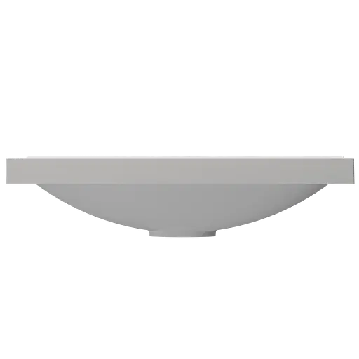 Раковина матовая врезная Amidicon Scif 60 600x350 из литого камня SCIF_60_MAT, Белый матовый - фото 5