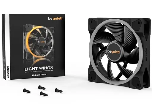Вентилятор Be quiet! LIGHT WINGS 120mm PWM (BL072) - фото 4