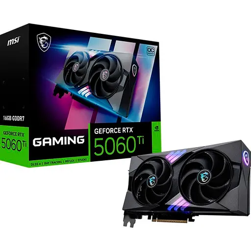 Видеокарта MSI GeForce RTX 5060 Ti Gaming OC 16G (G506T-16GC) EU [133979] - фото 1