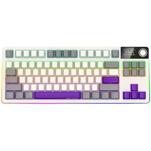 Клавіатура Lorgar KBP70TKLW Wireless Pro TKL EN/UA Beige (LRG-KBP70TKLW-RT-US) - фото 1
