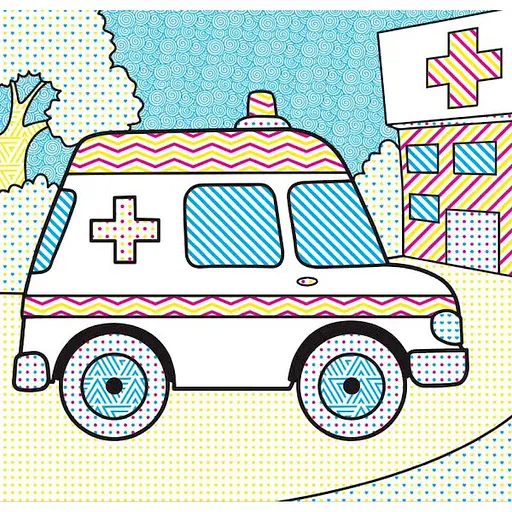 Водные раскраски Волшебная раскраска Машинки 757159, 4 картинки - фото 2