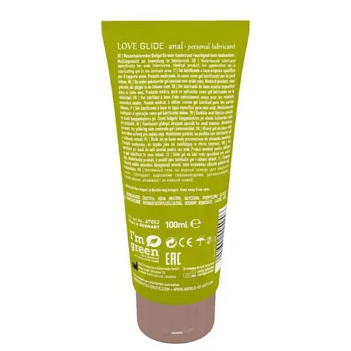 Лубрикант анальный Hot Shiatsu Body Sensation Love Glide Personal 100 мл - фото 2