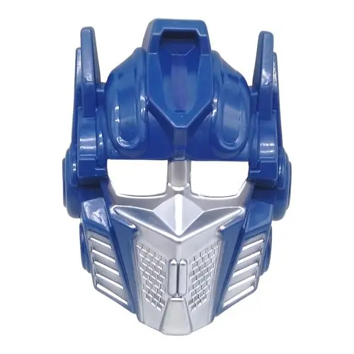 Маска пластикова Трансформер Оптімус Прайм 23 см, на резинці, в пакеті Синій - фото 1