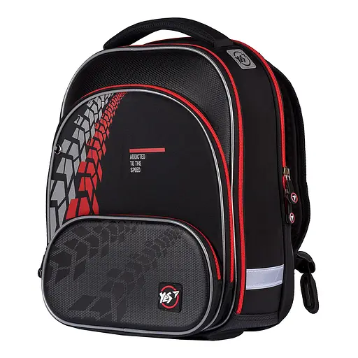 Рюкзак шкільний каркасний Yes S-30 JUNO ULTRA Tire tread - фото 2