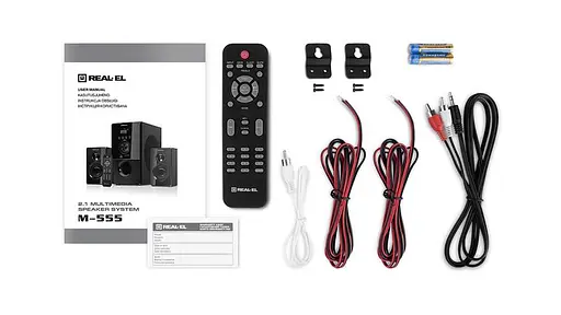 Акустическая система Real-El M-555 Black - фото 6
