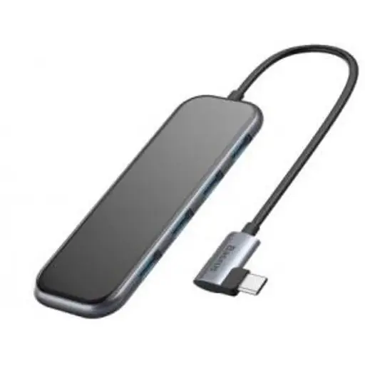 Концентратор Baseus Multi-functional Hub (Type-C to 4xUsb3.0+PD) темно-серый CAHub-EZ0G - фото 1