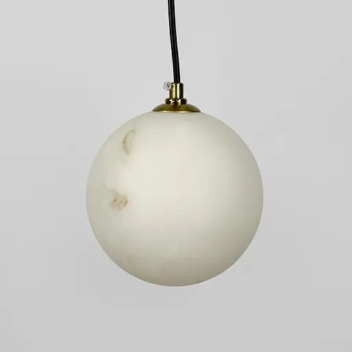 Підвісний світильник-куля з імітацією мармуру Ø 15 см Line F SGJ27-150 - фото 4