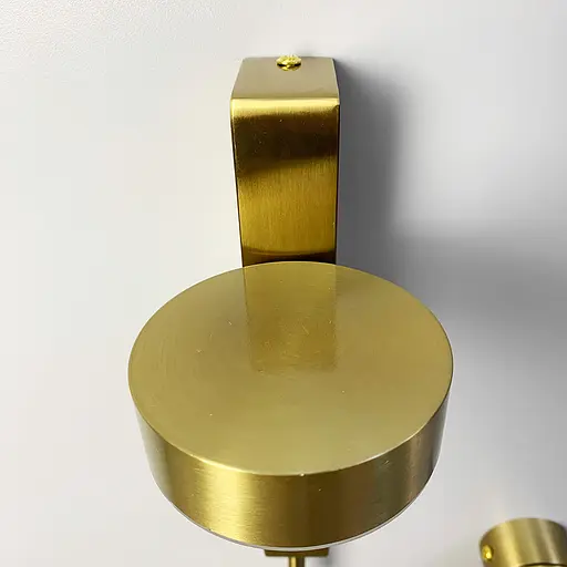 Настінний світильник з димерним вимикачем в латунному корпусі Line F WJ 015 AB - фото 8