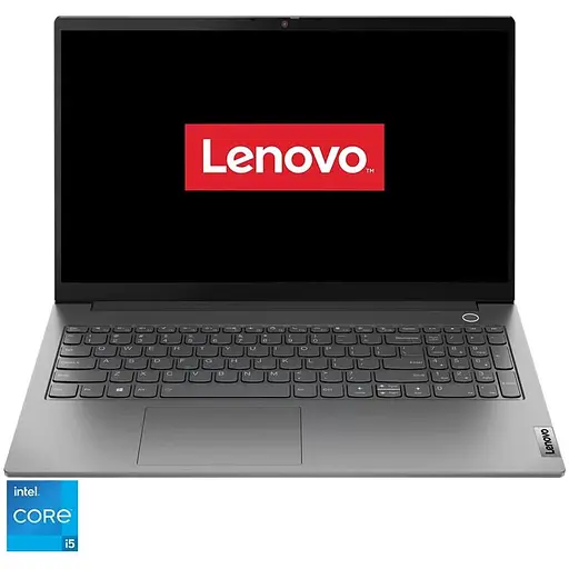 Ноутбук Lenovo ThinkBook 15 G2 з процесором Intel Core i5-1135G7, 15.6", Full HD, 8GB, 512GB SSD, Intel Iris Xe графікою, DOS, Mineral сірий