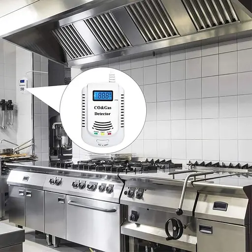 Комбінований датчик чадного газу + природного газу (метан, пропан) з сиреною 2 в 1 FD 808COM (100683) - фото 5