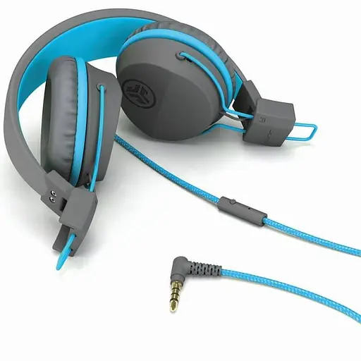 Навушники JLAB JBuddies Studio Kids (IEUHJKSTUDIORGRYBLU6) Graphite/Blue - фото 2