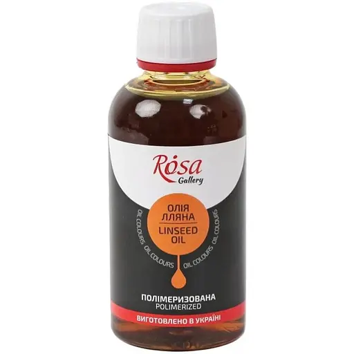 Олія лляна Rosa Gallery полімеризована 250 мл - фото 1