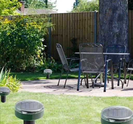 Відлякувач кротів сонячний ультразвуковий 4 шт. - фото 3