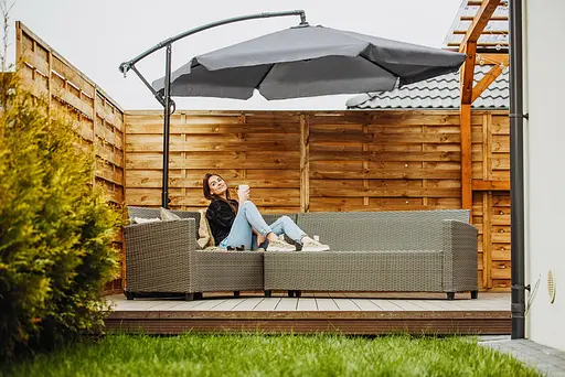 Парасолька садова Lehmann Vihma 350 см - фото 3