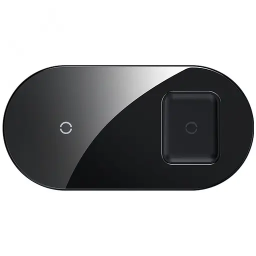 Беспроводное зарядное устройство для Baseus Simple 2 in 1 18 W для телефона и наушников (WXJK-01) - фото 2