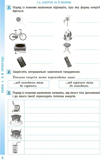 Довкілля. 5 клас. Робочий зошит - фото 5