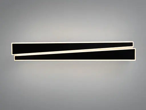 Настінне LED бра Romin Diasha чорне 25 Вт - фото 2