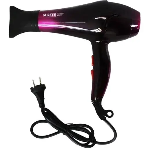 Фен для сушіння та укладання волосся Mozer 5917 з концентратором - фото 1