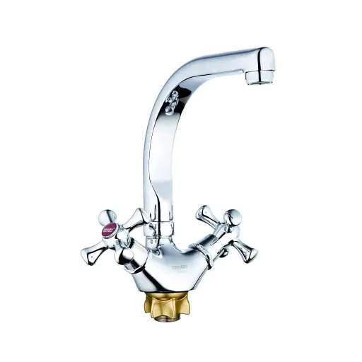 Смеситель для кухни Zegor DTZ4-D827 двухвентильный 30412 - фото 1