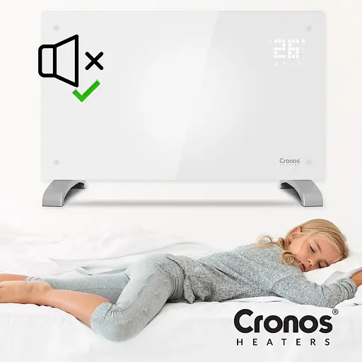 Конвекторний обігрівач Cronos Heaters 2в1 2000W Wi-Fi White - фото 7