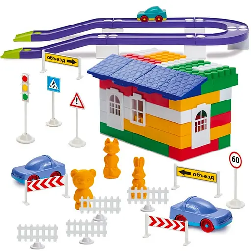 Детский конструктор "Лидер" №6 1-055, 250 деталей - фото 2