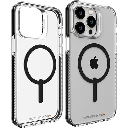 Оригінальний протиударний чохол Gear4 Santa Cruz MagSafe для iPhone 14 Pro Clear Black (702010123) - фото 2