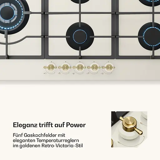 Газова варильна поверхня Klarstein Victoria Chef Edition (10045674) - фото 5