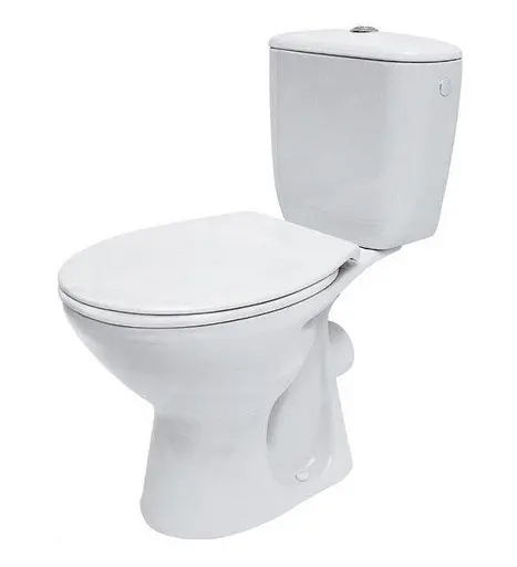 Унітаз-компакт Cersanit President 768 011 3/6 л поліпропіленове сидіння з металевим кріпленням 30412 - фото 1