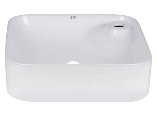 Раковина Qtap Stork без донного клапана QT15112194WN - фото 2