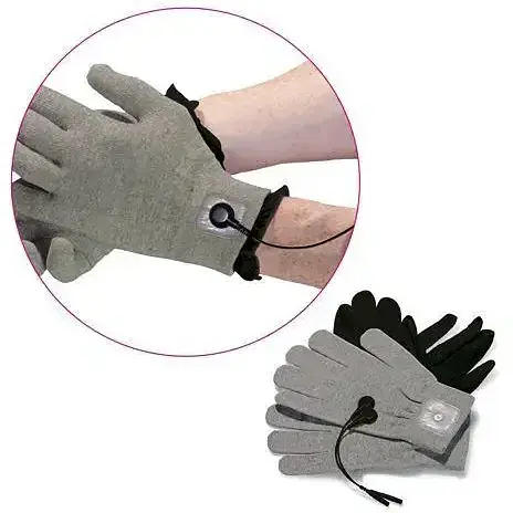 Рукавички для електростимуляції Mystim Magic Gloves дуже ніжна дія - фото 2