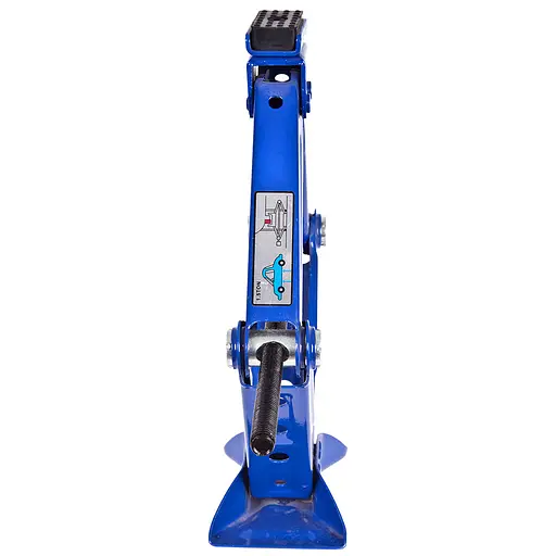 Домкрат гвинтовий Vitol ромбовидний з тріскачкою 1 т 350 мм 2.2 кг (DB-T10103A) - фото 4