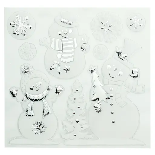 Наліпка на вікно Long King Printing новорічна в асортименті (863759)