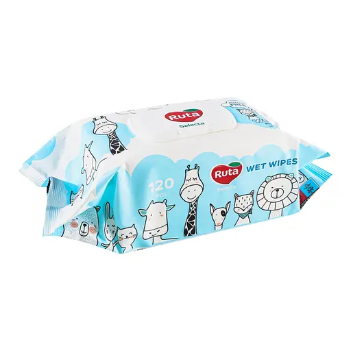 Влажные салфетки Ruta Selecta Детские 120 шт. - фото 3