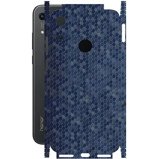 Захисна плівка StatusSKIN для Honor 8A Корпус Вініл Соти сині