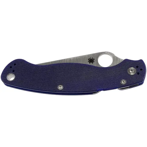 Нож Spyderco Military 2 Dark Blue - фото 3