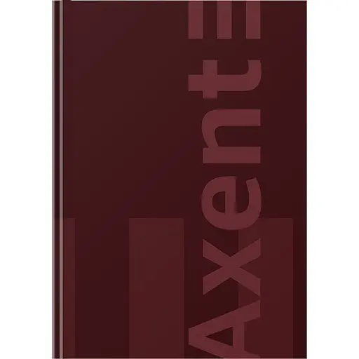 Книга записная Axent One color А4 96 листов бордовая (8426-2-A)