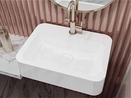 Умивальник Miraggio Kelley 0000944, Білий - фото 5