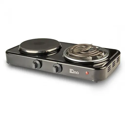 Плита електрична настільна Елна 101Н (диск + вузький ТЕН) 2-конф 2.5 кВт, 83563 - фото 1