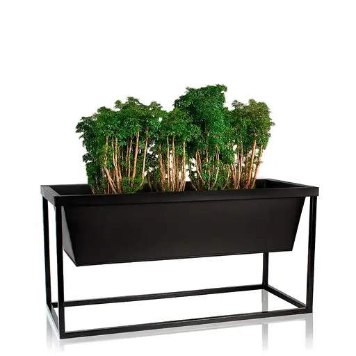 Кашпо Engard на металевій підставці 70х30х35/70х30х18 см (ME-03) - фото 8