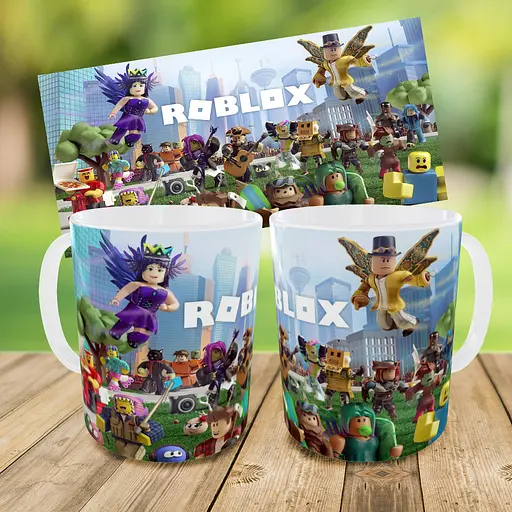 Набір: дитяча сумка-бананка+кружка Роблокс «Roblox» 32х15см, бананка для хлопчика через плече на подарунок (00958) - фото 3