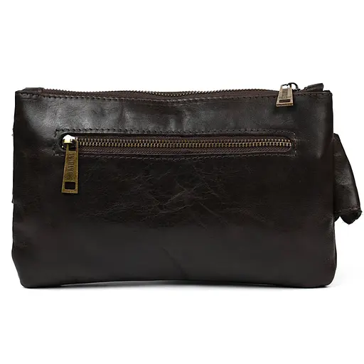 Шкіряна чоловіча сумка на пояс TARWA 26х16х3 см nsa0001302 - фото 6